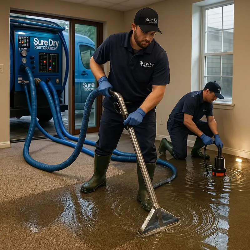 Water Extraction and Removal process in Downieville, CA